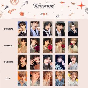5 개/대 Kpop Idol Boy HD Printd Photocards 새 앨범 TOMORROW Lomo 카드 SOOBIN YEONJUN BEOMGYU TAEHYUN HUENINGKAI 팬 선물