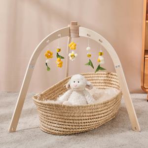 아기 나무 체육관 프레임 체육관 활동 새 삼각대 체육관 프레임 유아 놀이 체육관 모바일 교수형 감각 장난감 베이비 룸 장식