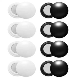 턱받이 자석 8 쌍 마라톤 숫자 홀더 경주 트랙 사이클링 댄스 선수를위한 미끄럼 방지 레이스 턱받이 자석