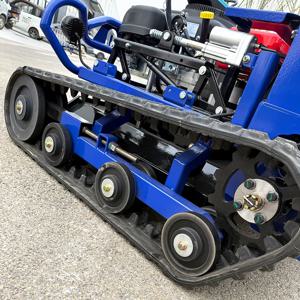 주문을 받아서 만들어진 제일 뜨거운 판매 크롤러 원격 제어 잔디 깍는 기계 정원 사용 잔디 절단기