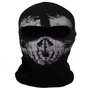 새로운 Keegan Black Ghost Skull Balaclava 스키 후드 사이클링 스케이트 보드 워머 풀 페이스 고스트 마스크