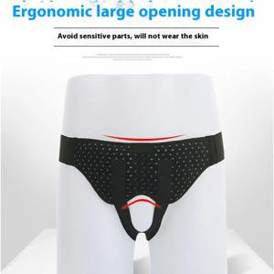 남성 여성을위한 탈장 지원 벨트 조정 가능한 사타구니 트러스 통증 완화 탄성 속옷 편안한 수술 후 회복 밴드