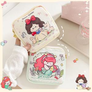 생리대 이모 탐폰 보관 가방 학생들은 귀여운 소녀 캔버스 가방을 가지고 다닐 수 있습니다. 아리엘은 작습니다