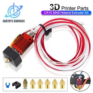 3D 프린터 부품 핫엔드 조립 압출기 금속 핫엔드 키트 (Creality Ender 3 Ender3 V2 Ender 3 Pro CR10s 핫엔드 압출기 키트용)