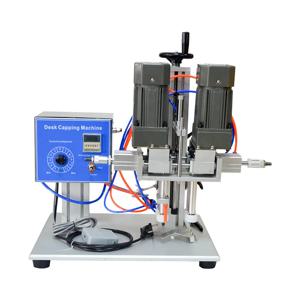 데스크탑 자동 캡핑 기계 트리거 캡 캐퍼 트위스트 실링 플라스틱 유리 드로퍼 스파우트 파우치 병 캡핑 기계
