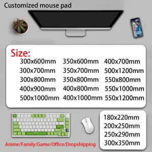 맞춤형 마우스 패드 드롭쉬핑 대형 플레이매트 게임용 맞춤형 매트 XXL DIY 게이머 사무실 마우스패드 OEM 로고 대량 할인 데스크 매트