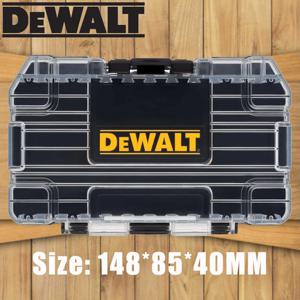 DEWALT 오리지널 미디엄 터프 케이스 TSTAK 블랙 컴팩트 148*85*40MM 미니 도구 액세서리 보관함