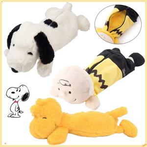 스누피 플러시 연필 주머니 Kawaii 연필 보관 가방 패션 대용량 편지지 가방 학생 학교 사무용품 선물