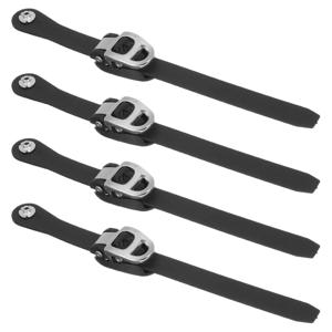 4Pcs 롤러 스케이트 버클 스트랩 조정 가능한 PP 소재 스케이트 신발 액세서리 스케이트 걸쇠 스트랩 롤러 스케이트 버클 용품