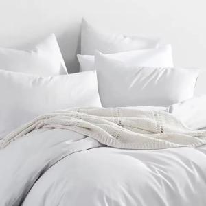 직사각형 단색 수면 바디 베개, 고품질 부드러운 호텔 베개, 홈 데코 베개