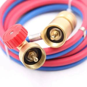 A002 경량 황동 산소 MAPP/프로판 가스 용접 토치(실린더 미포함)