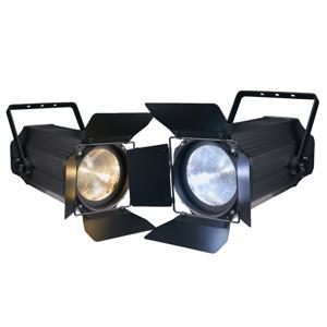 LED 파 300W COB 2in1 줌 라이트 따뜻한 흰색/차가운 흰색 야외 무대 바 웨딩 채플 DJ DMX 제어 조명