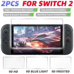 N2 화면 보호기 Switch2 용 강화 유리 보호기 NS Switch 2 Accessorie 용 투명 스크래치 방지 HD 화면 보호기