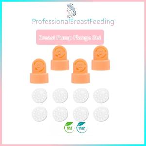 12개입 유축기 부품 메델라 호환, 유축기 액세서리용 멤브레인 밸브 모유 수유 덕빌 밸브