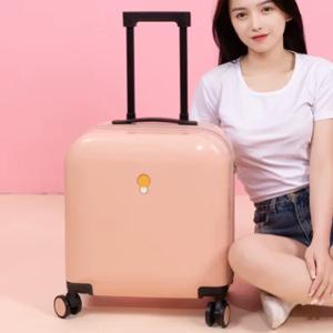 어린이용 여행 가방 캐리어 미니 여행 가방 가죽 여행 케이스 사륜 가방, 학생용 비밀번호 박스 백팩