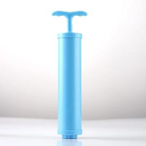 진공 백 수동 공기 펌프 흡입기 압축 공간 절약 의류 보관 도구 진공 밀봉 보관 백 용품