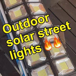 2000W 실외 태양 광고 조명 3 모드 센서 원격 제어 햇빛 스포트라이트 방수 벽 정원 외부 태양열 램프