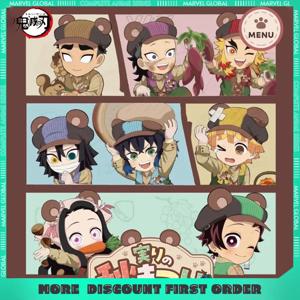 7cm/2.76인치 데몬 헌터 아크릴 스탠드 우포타블 아키마츠리 애니메이션 주변기기 고품질 데스크탑 장식품 팬 선물 소녀 장난감