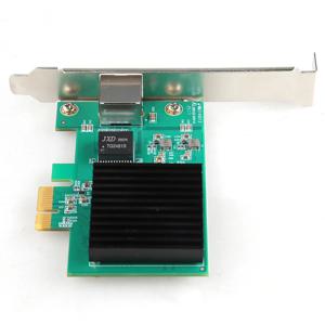 1포트 PCIe 10G 이더넷 네트워크 카드 PCIe4.0-1X 10G RJ45 랜 카드 리얼텍8127(PXE) 멀티 기가비트 네트워크 속도