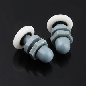4pcs 슬라이딩 샤워 도어 나일론 러너/롤러/휠/풀리 직경 19mm/22mm 23mm/25mm/27mm 샤워 룸 캐빈 액세서리.
