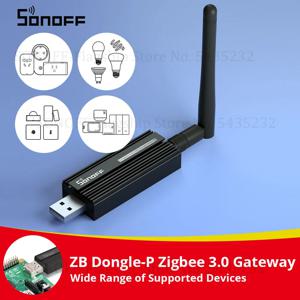 SONOFF ZB 동글-P 지그비 3.0 USB 동글 플러스, ZHA 또는 Zigbee2MQTT Sonoff Zigbee 시리즈를 통한 범용 지그비 게이트웨이 지원