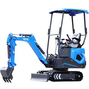 가정용 소형 굴삭기, 정원 크롤러 소형 배거용, 고품질 미니 굴착기, 공장 직접 판매, 맞춤형 사용, 1 톤