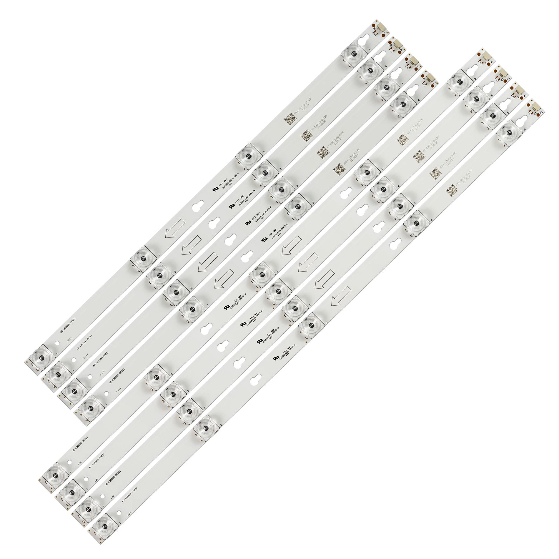 8pcs LED U55P6016 U55P6016X1 U55P6046 U55P6046X1 U55P6066 U55P6066X1 L55P2US 55UT6006 55UT6006X1 55UC6306 55UC6306X1 55UC6426W