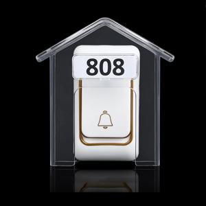 무선 초인종 액세스 제어용 방수 커버 레인 커버 보호 상자 야외 초인종 커버