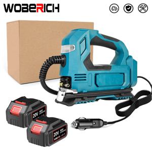 무선 전기 휴대용 공기 펌프, 타이어 팽창기, 공기 주입기, 자전거 자동차 오토바이, 무선 공기 압축기, 마키타 18V