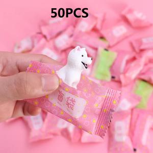 5-50PCS 귀여운 미니 시뮬레이션 동물 블라인드 박스 장난감 액션 서프라이즈 조수 놀이 피규어 가짜 캔디 추측 블라인드 백 어린이 선물 용품