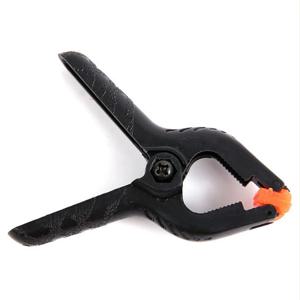 2인치 스프링 클램프 헤비 듀티 플라스틱 배경용 무슬린 캔버스 종이 크로마키 스크린 클립 사진 스튜디오 목공 도구