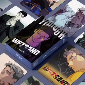 55 개/대 한국 만화 WetSand 레이저 Lomo 카드 Taejoon Joseph Landi TJIAN 만화 캐릭터 HD Photocard Cosplay Gift