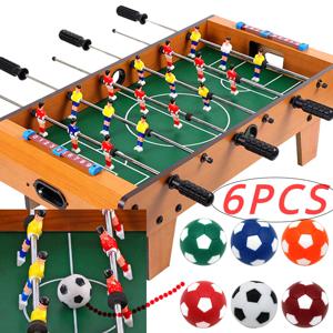 엔터테인먼트에 대 한 뜨거운 6PCS 32mm 블랙 화이트 Socer 공 유연한 훈련 편안한 작은 Socer 공 미니 테이블 축구 공