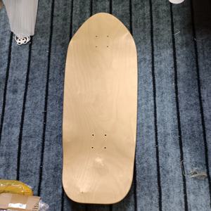 33*10인치 서핑 스케이트 데크 스케이트보드 데크 프로 스케이트보드 데크 라운드 테일