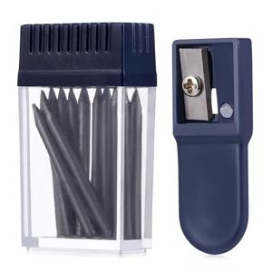 1 세트 2mm 나침반 코어 교체 연필 리드 편지지 학생용 연필 깎이 제도 도구 나침반 도구