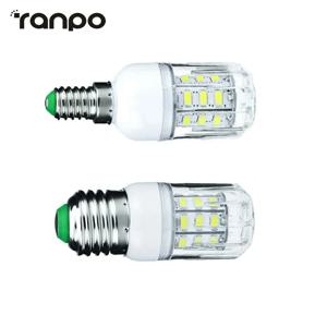 뜨거운 E27 E14 7W LED 옥수수 전구 DC2V DC24V Luce LED 나사 자료 중립 흰색 램프 360 레이 홈 조명 장식