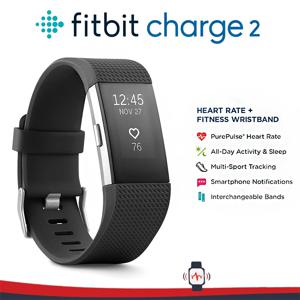 Fitbit Charge 2 스마트 손목 밴드 심박수 모니터링 운동 보수계 피트니스 수면 통화 알림 GPS IOS Android