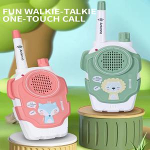워키 토키 무선 대화 호출기 가족 야외 원격 대화 형 퍼즐 게임 홈 장난감 생일 선물