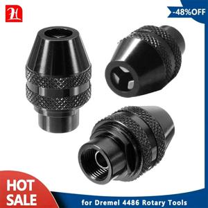 멀티 퀵 체인지 키리스 척, 드레멜 4486 회전 공구용 범용 척 교체, 3000 4000 7700 8200, 1 개, 2 개, 3 개