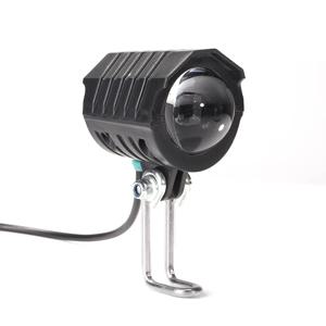 Ebike 전기 자전거 경적 방수 스쿠터 헤드 라이트 경적 세트 프론트 헤드 라이트, 36V 48V 60V 80V 전기 자전거 라이트