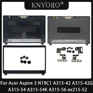 Acer Aspire 3 N19C1 A315-42 A315-42G A315-54 A315-54K A315-56 LCD 뒷면 덮개 후면 뚜껑 스크린 베젤 케이스 경첩 용 새 A315 케이스