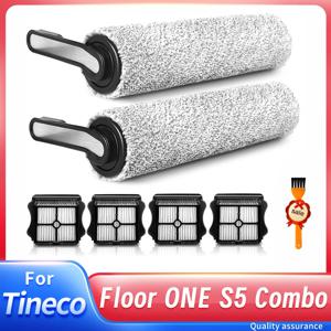 Tineco Floor ONE S5 콤보 무선 습식 건식 진공 청소기 액세서리 브러시 롤러 및 HEPA 필터 교체 예비 부품