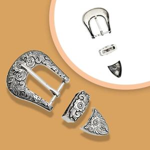 빈티지 허리 벨트 버클 새겨진 꽃 버클 남자 벨트 버클 허리띠 부분 H7EF