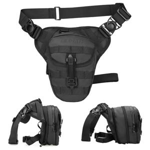 DUHAN 다기능 오토바이 드롭 다리 가방 엉덩이 부랑자 오토바이 가방 야외 허리 가방 오토바이 타고 가슴 가방