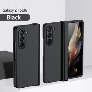 삼성 Z Fold 6 용 힌지 연결 케이스 포함 ZFold4 Fold3 충격 방지 커버 홀더 Galaxy ZFold 5 용 하드 PC 보호 쉘