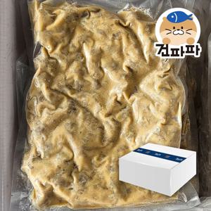 [벌크나라 3KG] 건어물도매 업소용 리얼땅콩버터 오징어입 이빨제거 간편조리