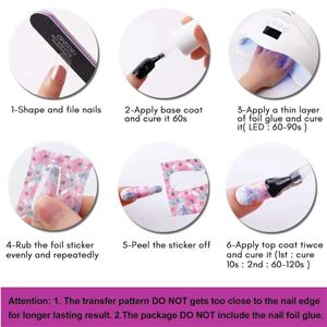 A71P 10 롤 네일 호일 레이저 네일 전송 호일 홀로그램 네일 아트 호일 데칼 손톱 손톱 스티커