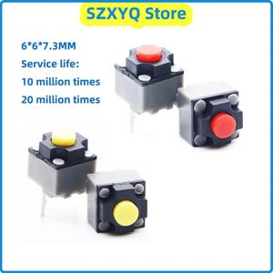 10/30/50PCS Kailh 음소거 버튼 6*6*7.3 자동 스위치 무선 마우스 유선 마우스 버튼 마이크로 스위치 M330M220M590 버튼 액세서리