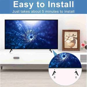 A65I TCL TV 스탠드 다리용 스탠드 28 32 40 43 49 50 55 65 인치, TCL Roku TV 다리용 TV 스탠드, 나사가 있는 교체용 TV 다리