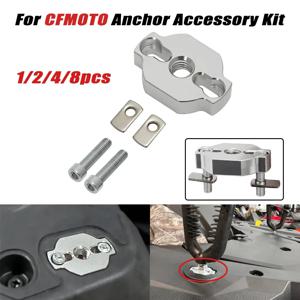 CFMoto ATV & UTV 용 범용 빠른 부착 앵커 액세서리 키트 고품질 액세서리 1/2/4/8 세트